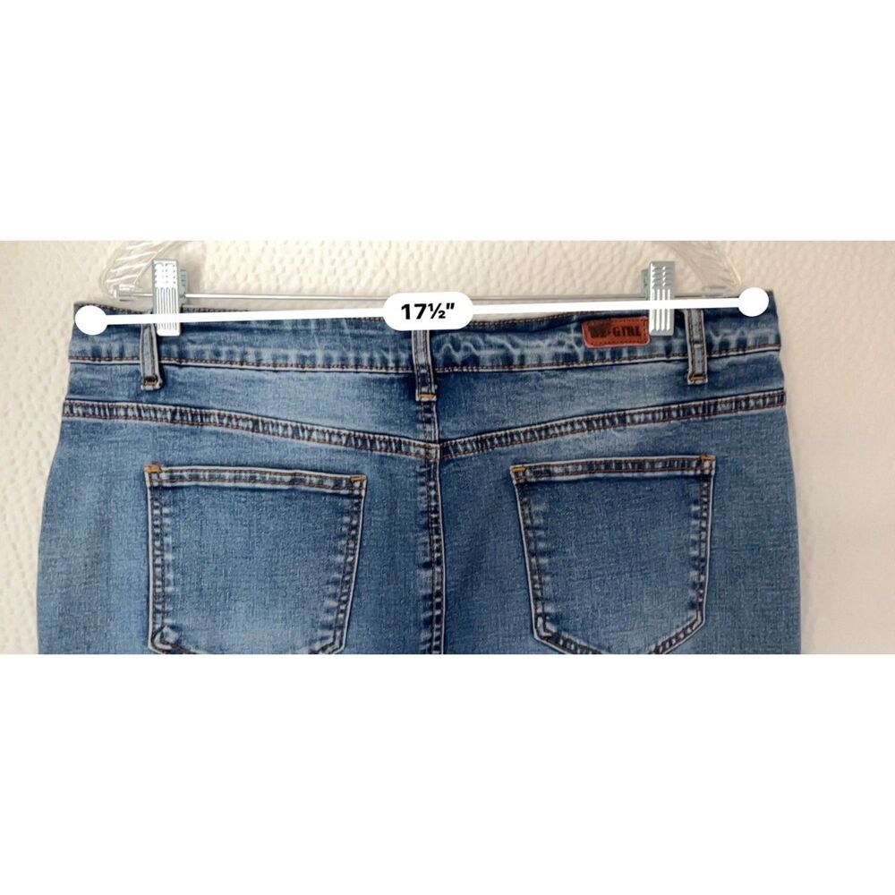 Be-girl Classic Denim Midi Skirt. Size XL. - Picture 4 of 7